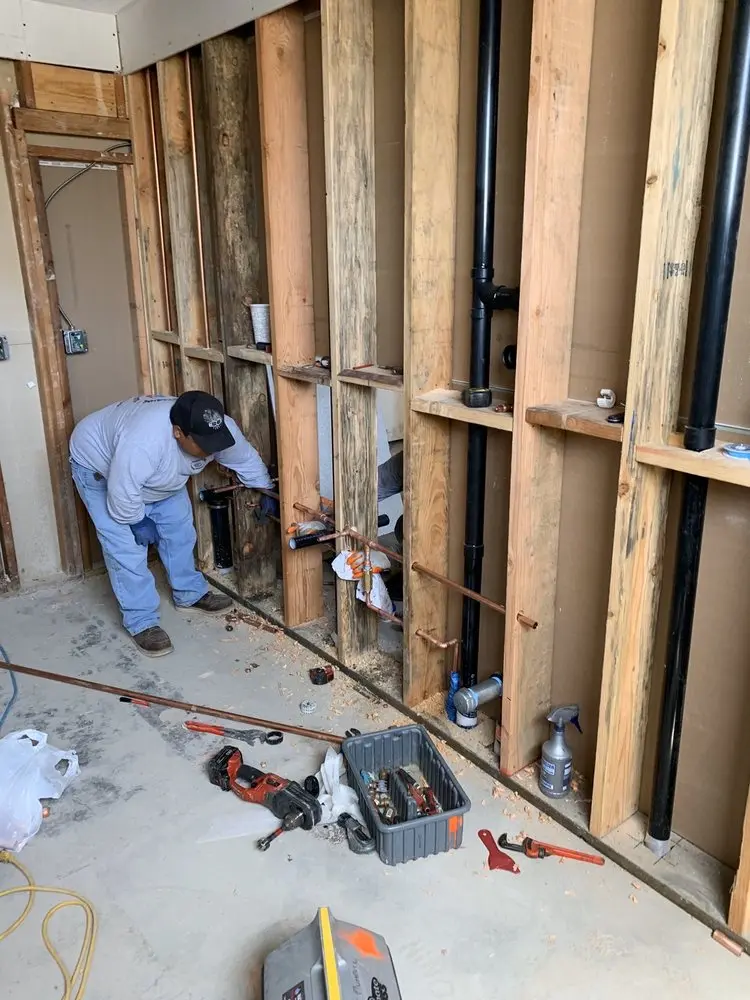 Commercial rough-in plumbing for Gas Line Repair in Catalina